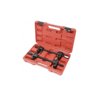 Стяжка пружин RF-62703 механическая усиленная со стопорами для фиксации "витка пружины", в кейсе ROC